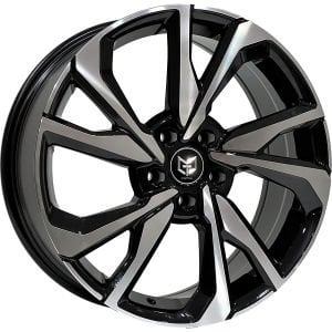TORK 9099 7.5X19 inç 5X114.3 ET45 64.1 BLACK MACHINED XL