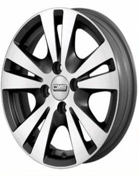 CMS 603 6.5x15inç 4x100 Gun Diamond Çelik Jant