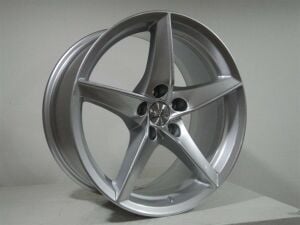 TL 5581 8.5x18inç 5x112 et29 66.6 SILVER Machined Çelik Jant