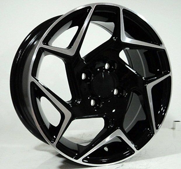 DY 064 6x14inç 4x108 ET35 63.1 Black Machıned Replika Çelik Jant