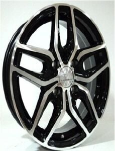 Tailong TL 5753 6x14inç 4x100 Black Machined Çelik Jant