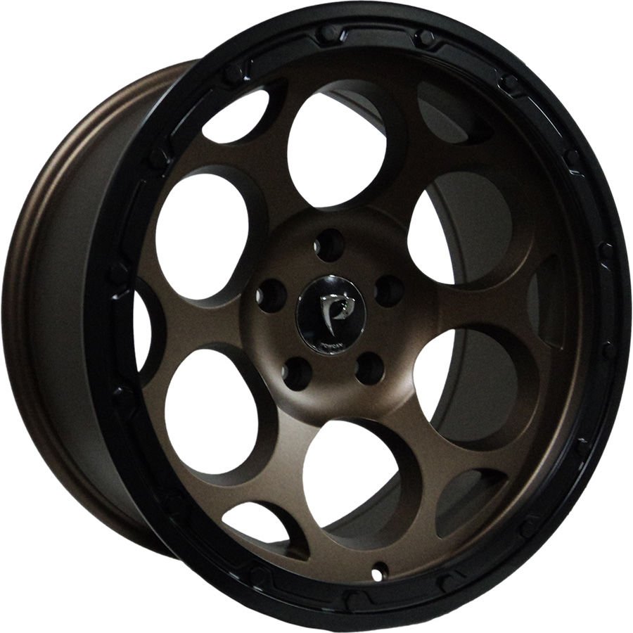BK 5748 9x18 inç 6x114.3 et-10 66.1  MAT BRONZE BLACK LIP ÇELİK JANT