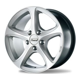 CMS 758/3 6.5x15inç 5x112 et45  Black Diamond Çelik Jant