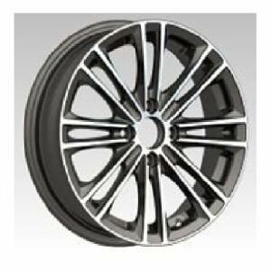 Tailong TL 8043 6x14inç 4x100 Silver Machined Çelik Jant