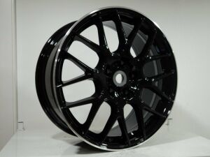 DJ 574 8x18inç 5x112 et40 70.4 BLACK Machined Çelik Jant