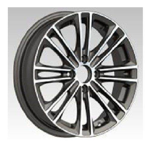 Tailong TL 8043 6x15inç 4x100 Silver Machined Çelik Jant