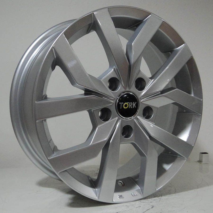 TORK 6320 6x15inç 5x112 et43 57.1 Sılver  REPLİKA Çelik Jant