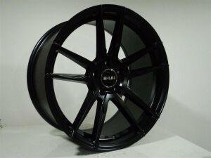 SLK 8023 8x18inç 5x112 et38 73.1 MAT BLACK Machined Çelik Jant
