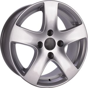 PR 015 6x15inç 4x108 et20 65.1 Sılver  REPLİKA Çelik Jant