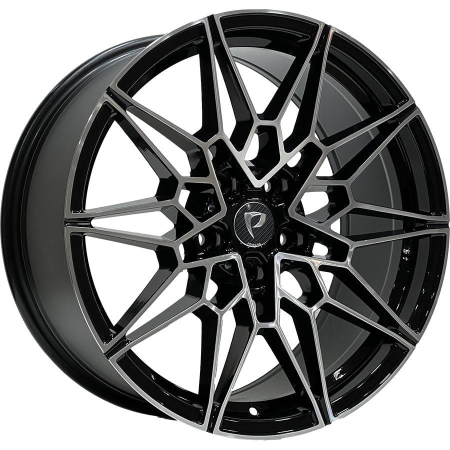 BKY 1027 9X19 inç 5X112 ET37 66.56 BLACK MACHINED XL