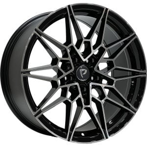 BKY 1027 9X19 inç 5X112 ET37 66.56 BLACK MACHINED XL