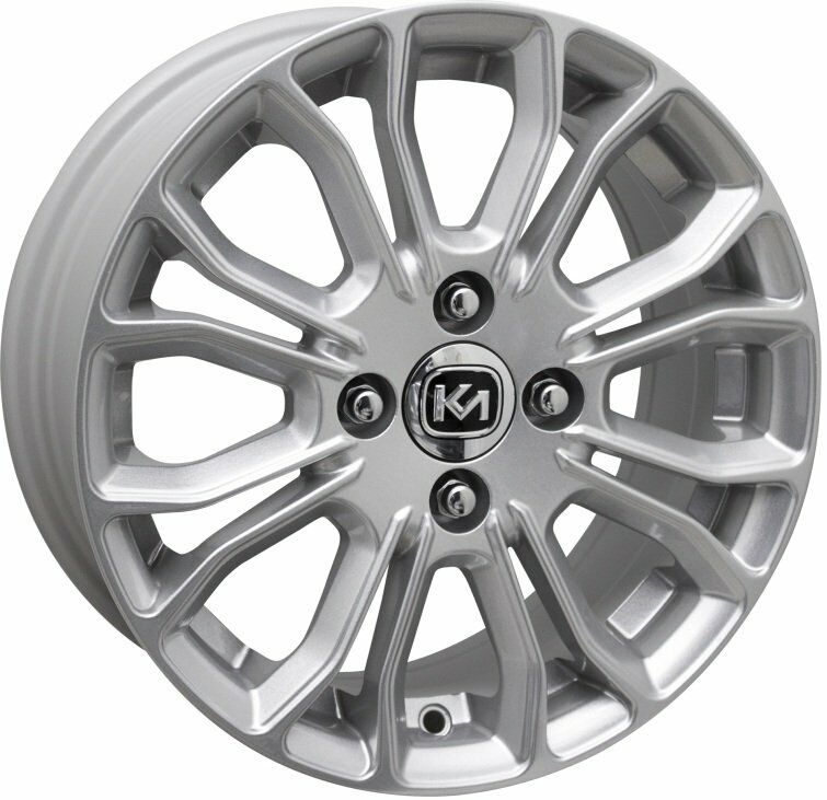 Kormetal KM 324 6x14inç 4x100 ET35 67.2 Silver Machined Çelik Jant