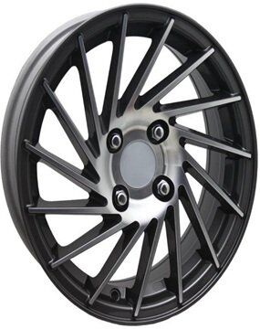 Kormetal KM DY 044 6x14inç 4x98 et35 67.1 Silver  Machined Çelik Jant