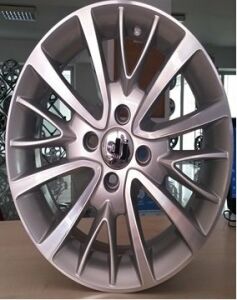 Dj DJ 551 6.5x15inç 4x108 Black + Silver Diamond + MAPP Çelik Jant