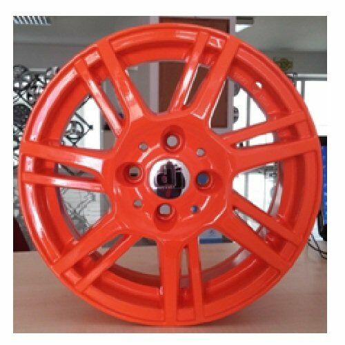 Dj DJ 436 6x15inç 4x100 Orange Machined Çelik Jant
