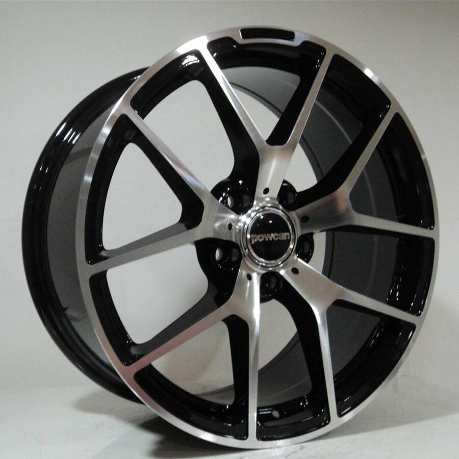 BK 933 8.5x18 inç 5x112 et45 66.56 BLACK Machined Çelik Jant