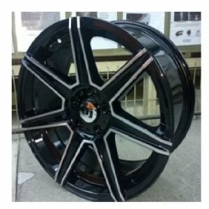 Dj DJ 548 8.5x18inç 5x112 Black Diamond Çelik Jant