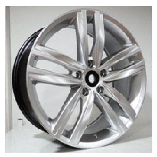 SLK 1611 7.5x17inç 5x112 et45 57.1 Silver Machined  Replika Çelik Jant