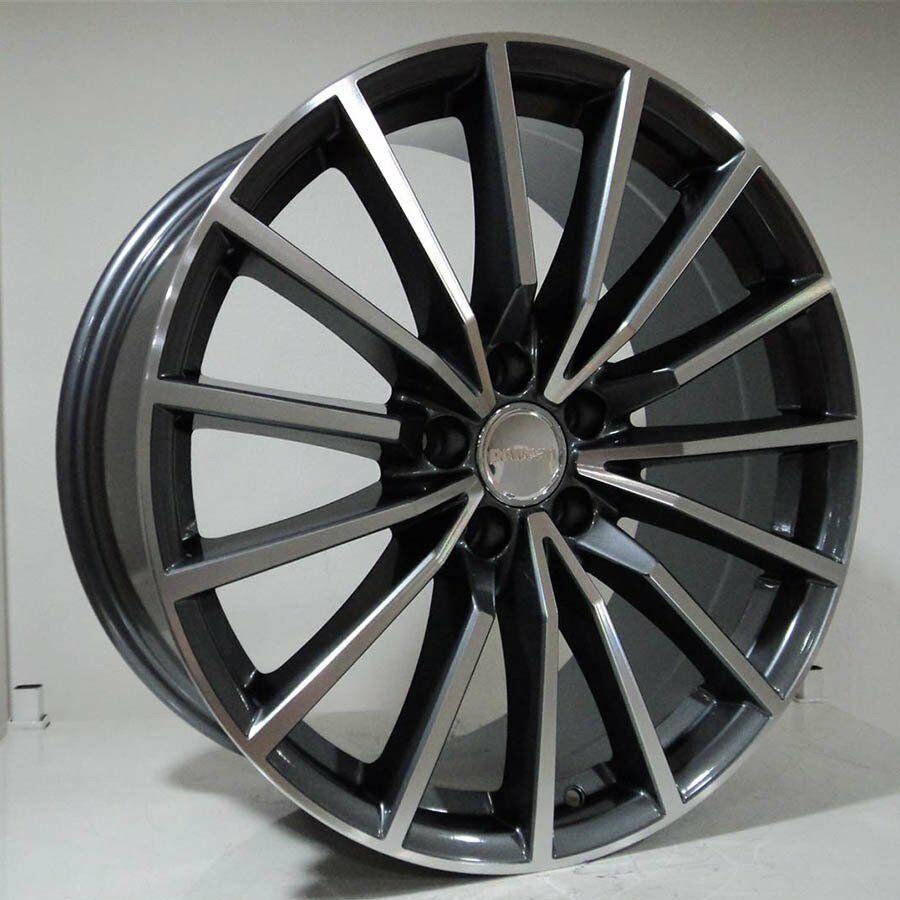 BK 5246 8x18 inç 5x112 et42 66.45 GUN Machined Çelik Jant