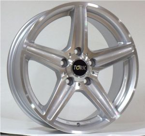 Megatork TORK 253 7x15inç 5x98  Black Machined Çelik jant