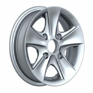 Megatim TIM 1101 6.5x15inç 4x100 Silver Machined Çelik Jant
