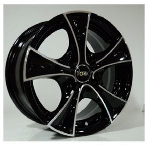Megatork TORK 2508 6x14inç 4x100 Black Machined Çelik Jant