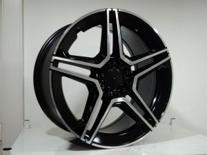 DY 688 8x18inç 5x112 et43 66.6 GUN Machined Çelik Jant
