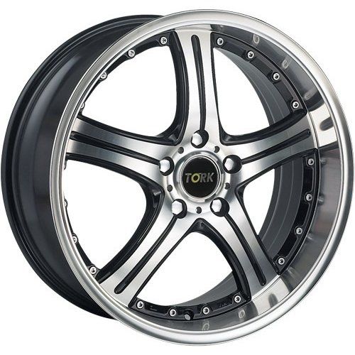 Megatork TORK 296 8x18inç 4x108 Black Machined PEJO Çelik Jant