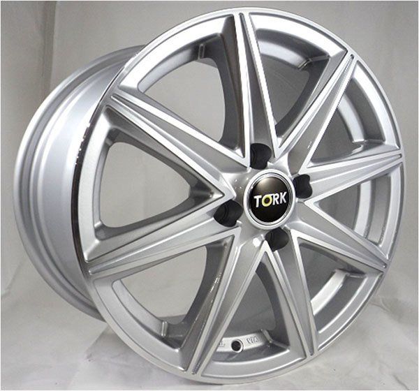 Megatork TORK 3168 6x14inç 4x100 Silver Machined Çelik Jant