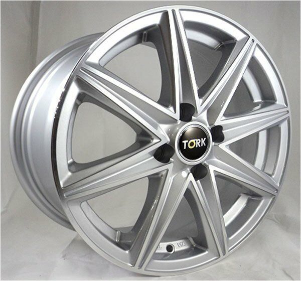 Megatork TORK 3168 6x15inç 4x100 Silver Machined Çelik Jant