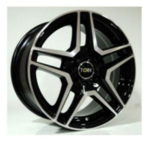 Megatork TORK 3169 6.5x15inç 4x100 Black Machined Çelik Jant