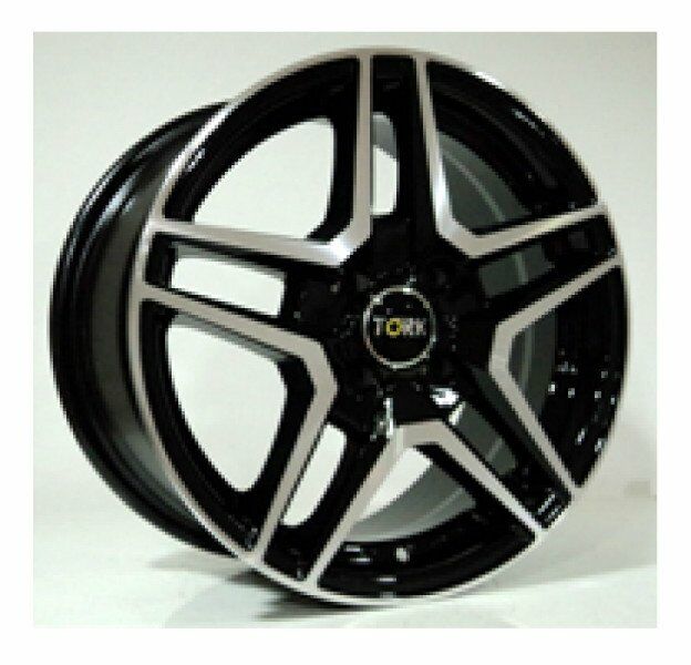Megatork TORK 3169 6x14inç 4x100 Black Machined Çelik Jant