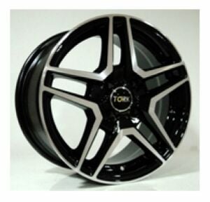 Megatork TORK 3169 6x14inç 4x100 Black Machined Çelik Jant