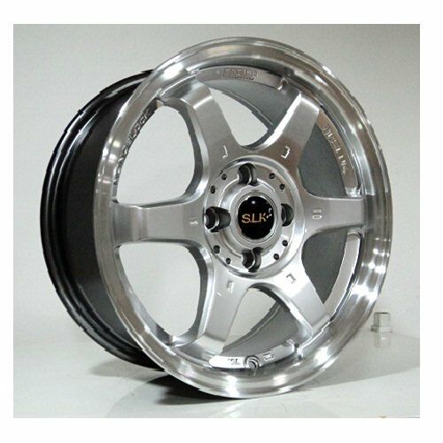 Slk SLK 1257 6.5x15inç 4x100 GOLD LIP MACHINED ÇELİK JANT