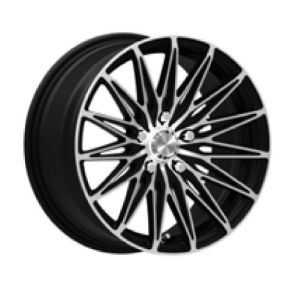 Megatork TORK 3256 6x14inç 4x100 Black Machined Çelik Jant