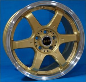 Slk SLK 1257 7x16inç 4x100 GOLD LIP MACHINED