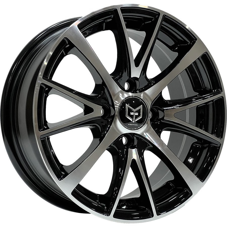Megatork TORK 3174 6.5x15inç 4x100 Black Machined Çelik Jant