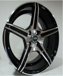 Megatork TORK 3903 7x15inç 4x100 Black Machined Çelik Jant