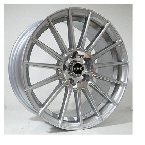 Megatork TORK 3193 8x18inç 5x112 Silver Machined Çelik Jant
