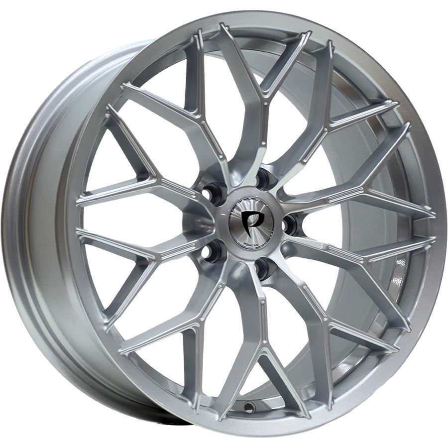 BK 3S237 8X18İNÇ  5X112 ET35 73.1 SILVER ÇELİK JANT