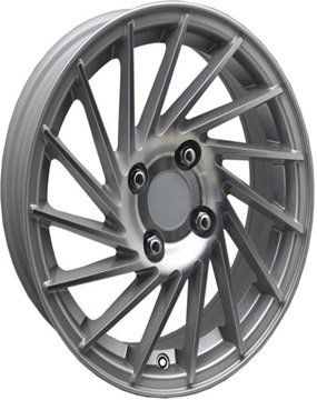 Kormetal KM DY 045 6x14inç 4x100 et35 67.1 Silver Machined Çelik Jant