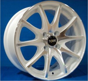 Megatork TORK 385 6x14inç 4x100 White Machined Çelik Jant