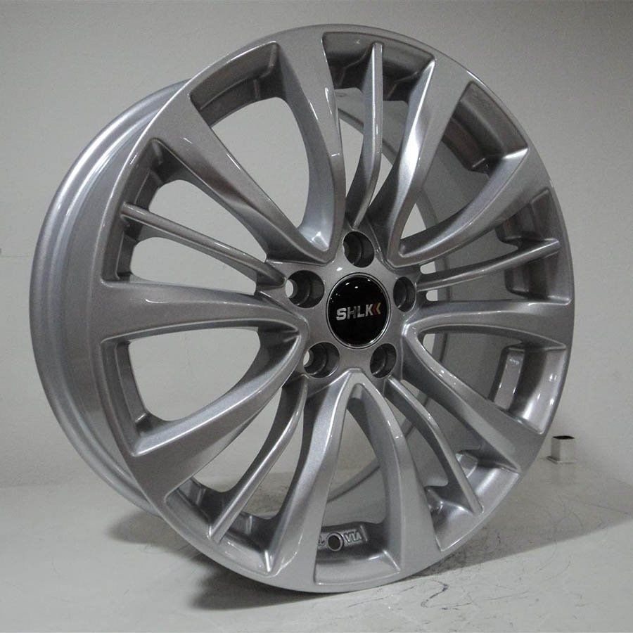 SLK-1738 6.5x16inç 5x98 et39 58.1 SİLVER Machined  REPLİKA Çelik Jant