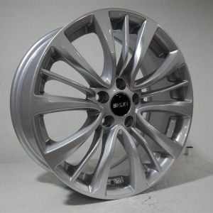 SLK-1738 6.5x16inç 5x98 et39 58.1 SİLVER Machined  REPLİKA Çelik Jant