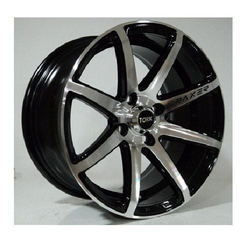 Megatork TORK 3733  7x15inç 4x100 Black Machined Çelik Jant
