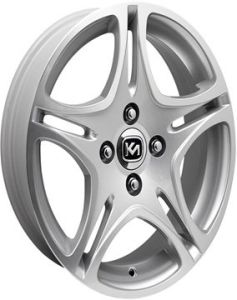 Kormetal KM 145 6.5x15inç 4x100 et35 67.1 Black Machined Çelik Jant