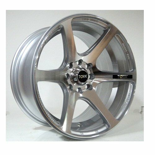Megatork TORK  3909 8x15inç 4x100 Silver Machined Çelik Jant