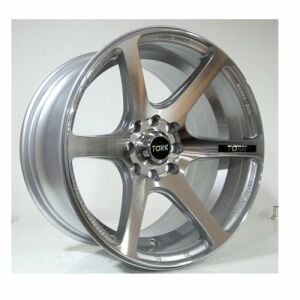 Megatork TORK  3909 8x15inç 4x100 Silver Machined Çelik Jant