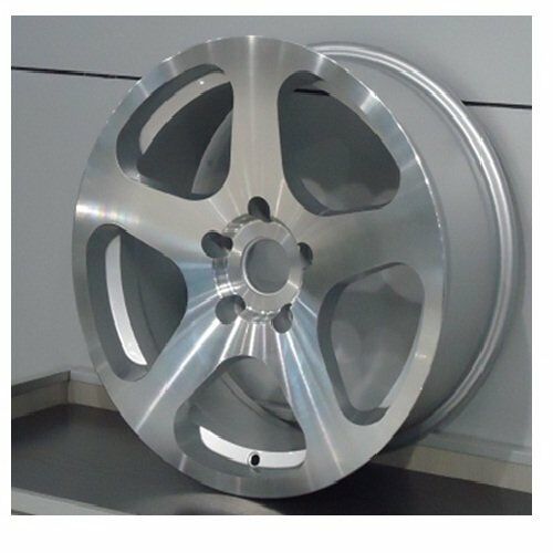 Powcan BK 684 7x15inç 4x100 Silver Machined Çelik Jant
