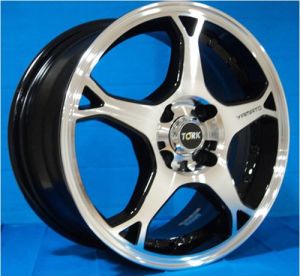 Megatork TORK 732 6x15inç 4x100 Black Machined Çelik Jant